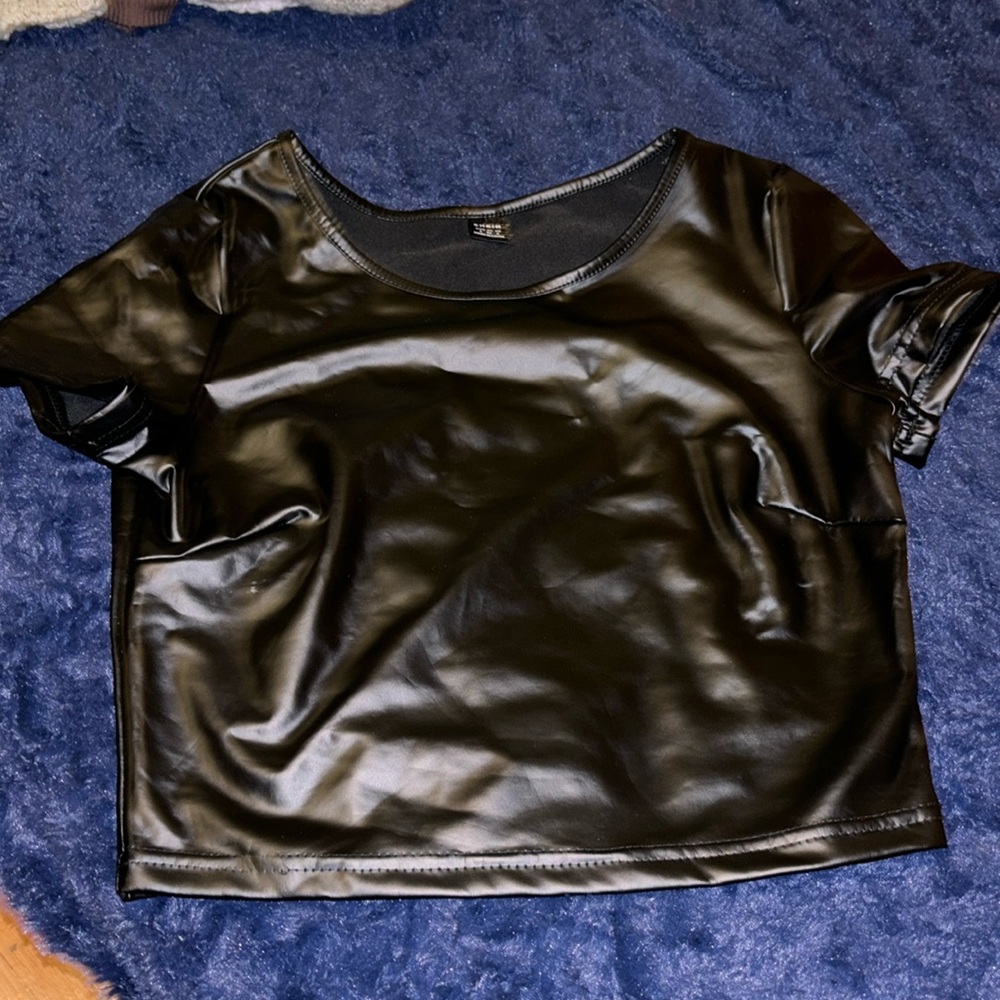 Leather top